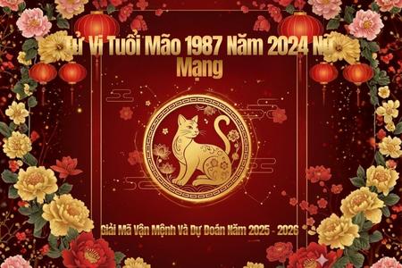Tử Vi Tuổi Mão 1987 Năm 2024 Nữ Mạng: Giải Mã Vận Mệnh Và Dự Đoán Năm 2025 – 2026