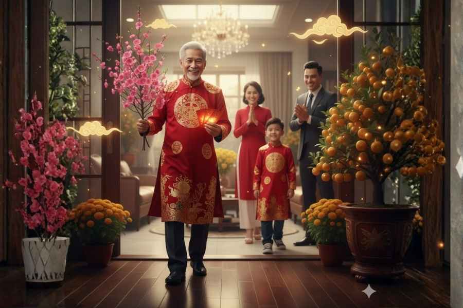 Nguyên Tắc "Vàng" Để Chọn Người Xông Đất Đại Cát