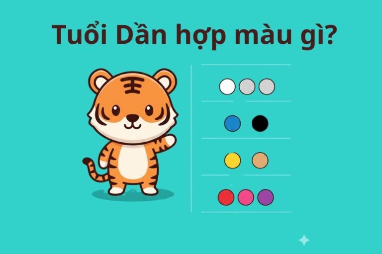 Tuổi Dần hợp màu gì? Bí mật màu sắc giúp tăng may mắn và tài lộc 2026